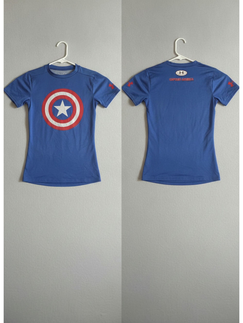 Under Armour Captain America Fitted Youth Shirt YSM